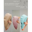 Капюшон - чалма для сушки волос (бежево-песочный) рис.3