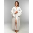 Халат-кимоно женский (белый) рис.4